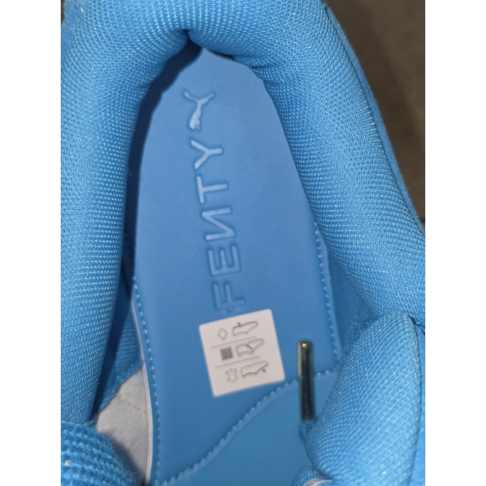 Puma Fenty x Creeper Phatty Speed Blue Lime W Sz 10 In Women's - Picture 8 of 8